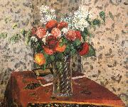 Table flowers Camille Pissarro